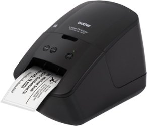 Brother - QL-600 Economic Desktop Label Printer - Black - Front_Zoom
