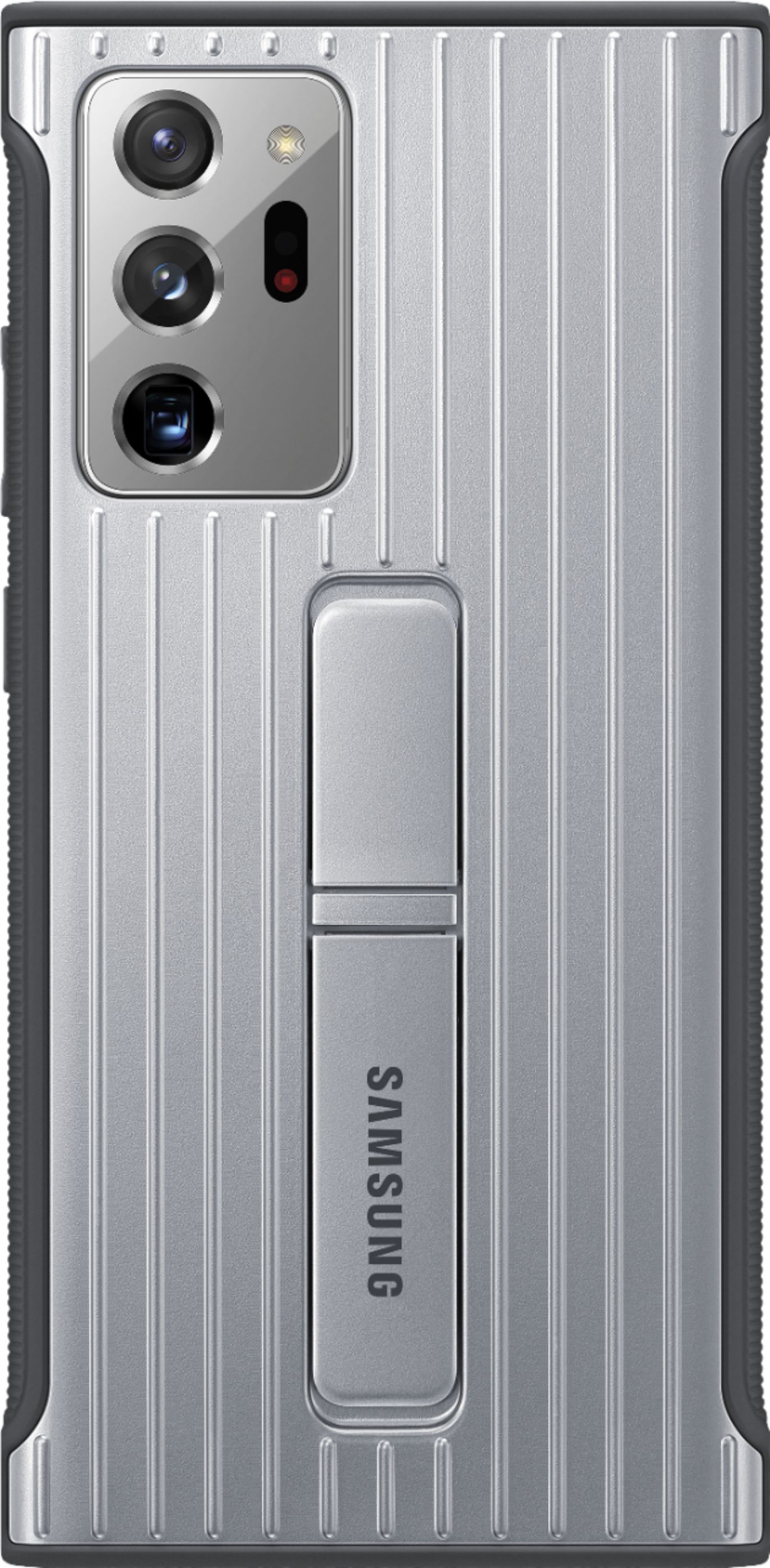 Samsung - Rugged Drop Protection Cover for Galaxy Note20 Ultra 5G - Silver