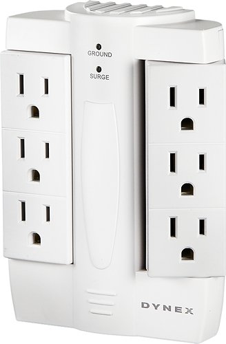 Dynex 6-Outlet Surge Protector Multi DX-6OUT13 - Best Buy