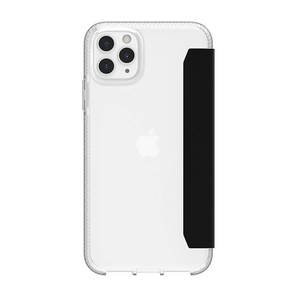 Alt View 3. Survivor - Clear Wallet Case for Apple® iPhone® 11 Pro Max - Clear/Black.