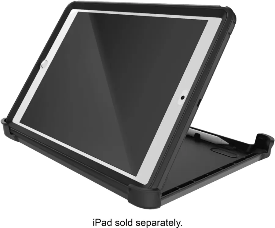 Alt View 15. OtterBox - Defender Pro Series for Apple® iPad® (7th generation, 8th generation, and 9th generation) - Black.