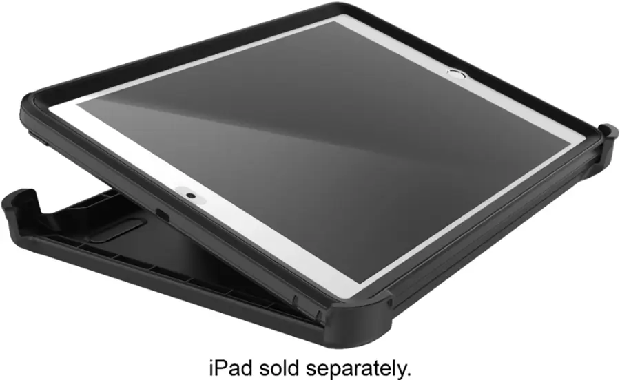 Alt View 16. OtterBox - Defender Pro Series for Apple® iPad® (7th generation, 8th generation, and 9th generation) - Black.