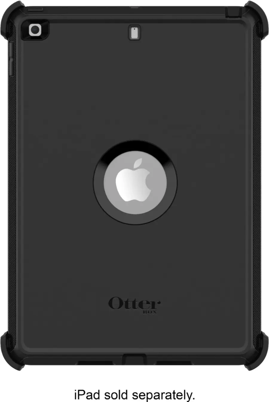 Alt View 18. OtterBox - Defender Pro Series for Apple® iPad® (7th generation, 8th generation, and 9th generation) - Black.