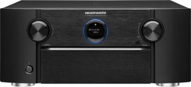 Marantz - SR7015 9.2 Channel AVR with 8K HDMI Upscaling, Auro 3D, IMAX Enhanced, Dolby Surround Sound - Black - Front_Zoom