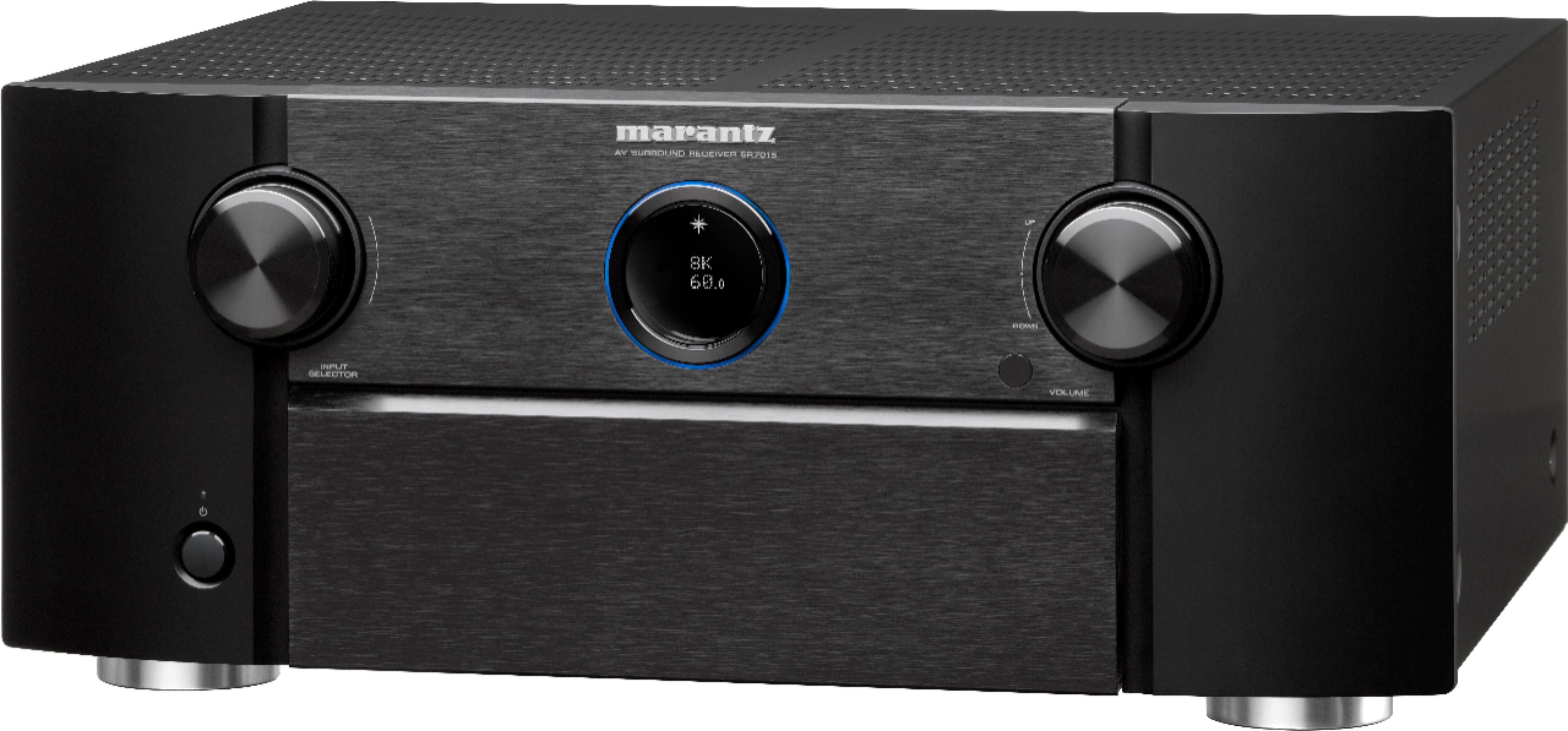Left View: Yamaha - AVENTAGE RX-A6A 150W 9.2-Channel AV Receiver with 8K HDMI and MusicCast - Black