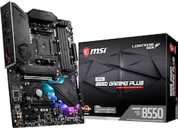 MSI B550 GAMING PLUS (Socket AM4) AMD B550 ATX DDR4 Motherboard MSI B550 GAMING PLUS (Socket AM4) AMD B550 ATX DDR4 Motherboard