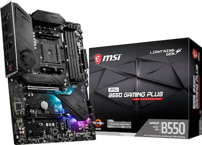 MSI B550 GAMING PLUS (Socket AM4) AMD B550 ATX DDR4 MSI B550 GAMING PLUS (Socket AM4) AMD B550 ATX DDR4