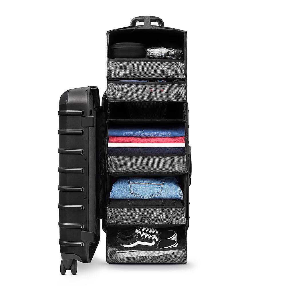 Best Buy Solgaard The Trunk with Closet 27" Baltic Black trunkcloset