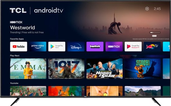 TCL – 75″ Class 4 Series LED 4K UHD Smart Android TV