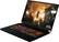 Left. MSI - Geek Squad Certified Refurbished 17.3" Gaming Laptop - i7 - 16GB Memory - NVIDIA RTX 2070 Max-Q - 1TB SSD - Matte Black With Gold Diamond Cut.