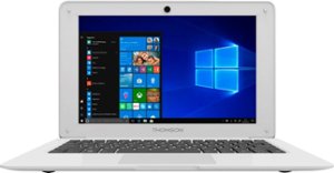 Thomson - Geek Squad Certified Refurbished NEO 10.1" Laptop - Intel Atom - 4GB Memory - 64GB eMMC - White - Front_Zoom