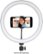 Left Zoom. Sunpak - 12" Bi-Color Ring Light Kit with BOYA Lavalier Microphone and Bluetooth Remote for Smartphones and Compact Cameras.
