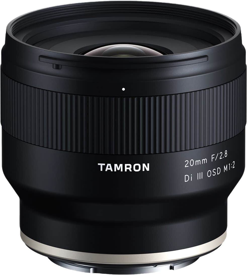Front. Tamron - 20mm F/2.8 Di III OSD M1:2 for Sony E-Mount.