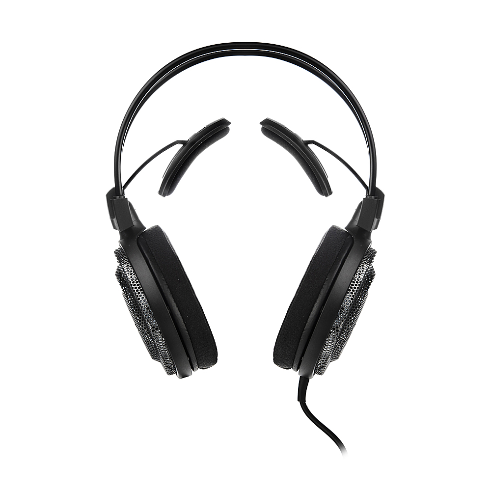 Left View: Audio-Technica - ATHAD700X Audiophile Headphones - Black