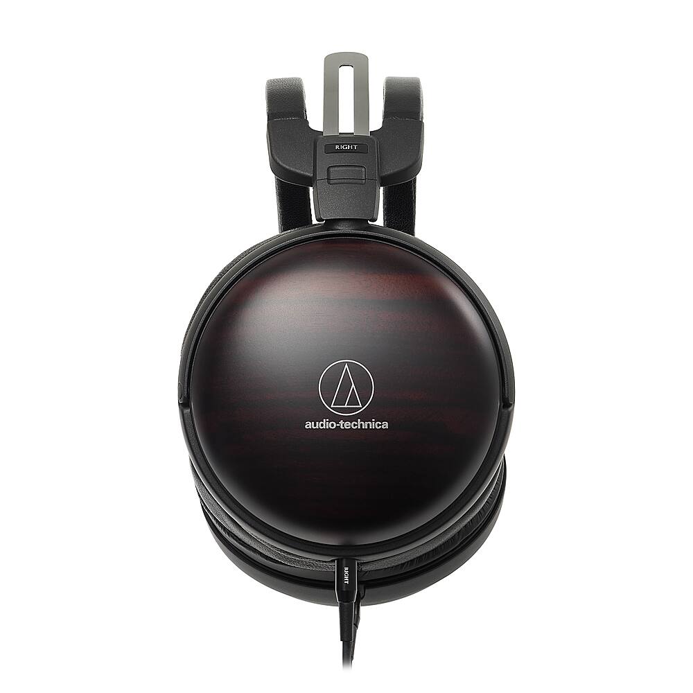 Audio-Technica - ATH-AWKT Closed-Back Wood Headphone - Black
