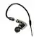 Alt View 11. Audio-Technica - ATH-IEX1 Hi-Res In Ear Headphones - Black.