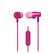 Angle. Audio-Technica - ATH-CLR100ISPK SonicFuel Earbuds, Pink - Pink.