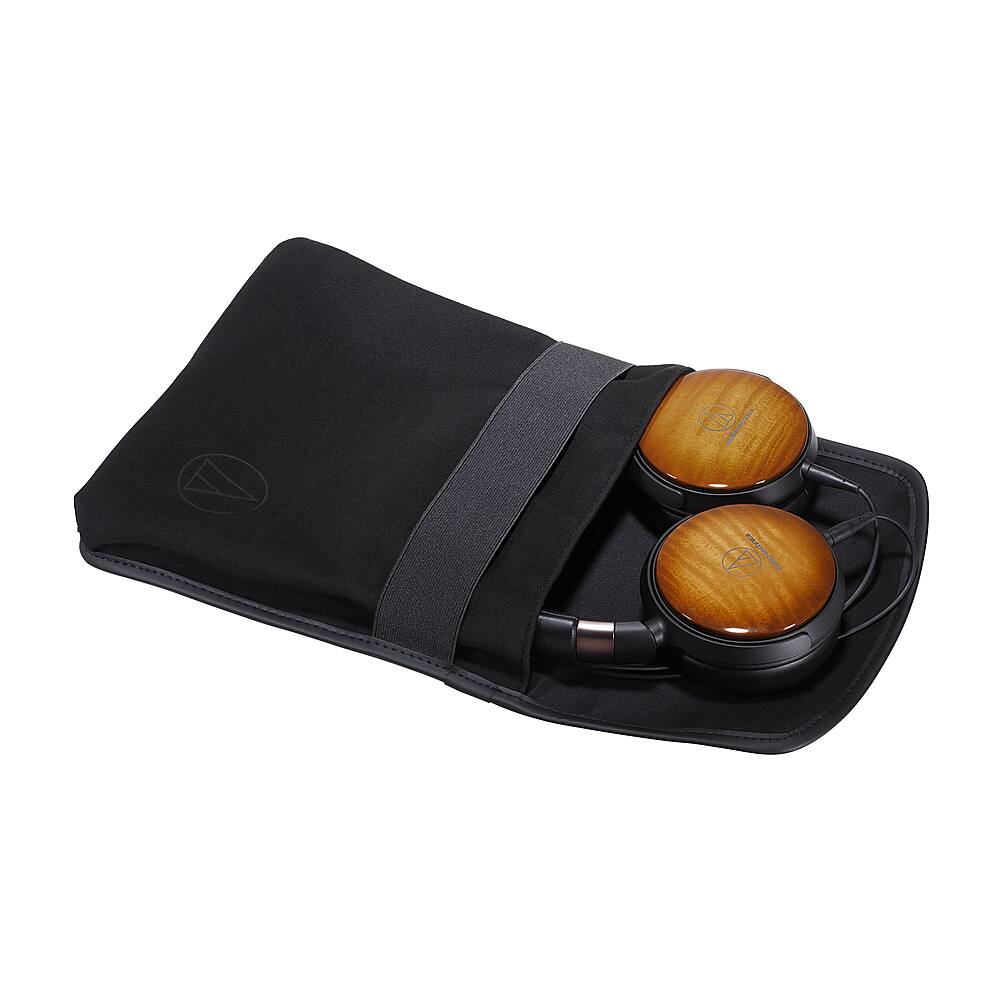 Alt View 15. Audio-Technica - ATH-WP900 Over The Ear Headphones - Maple.