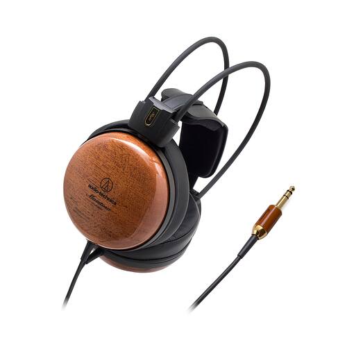 Audio-Technica - ATH-W1000Z Audiophile Headphones - Grained Wood