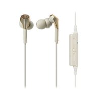 Audio-Technica - ATH-CKS550XBTBK Wireless Earbuds, Champagne-Gold - Chamagne Gold - Front_Zoom