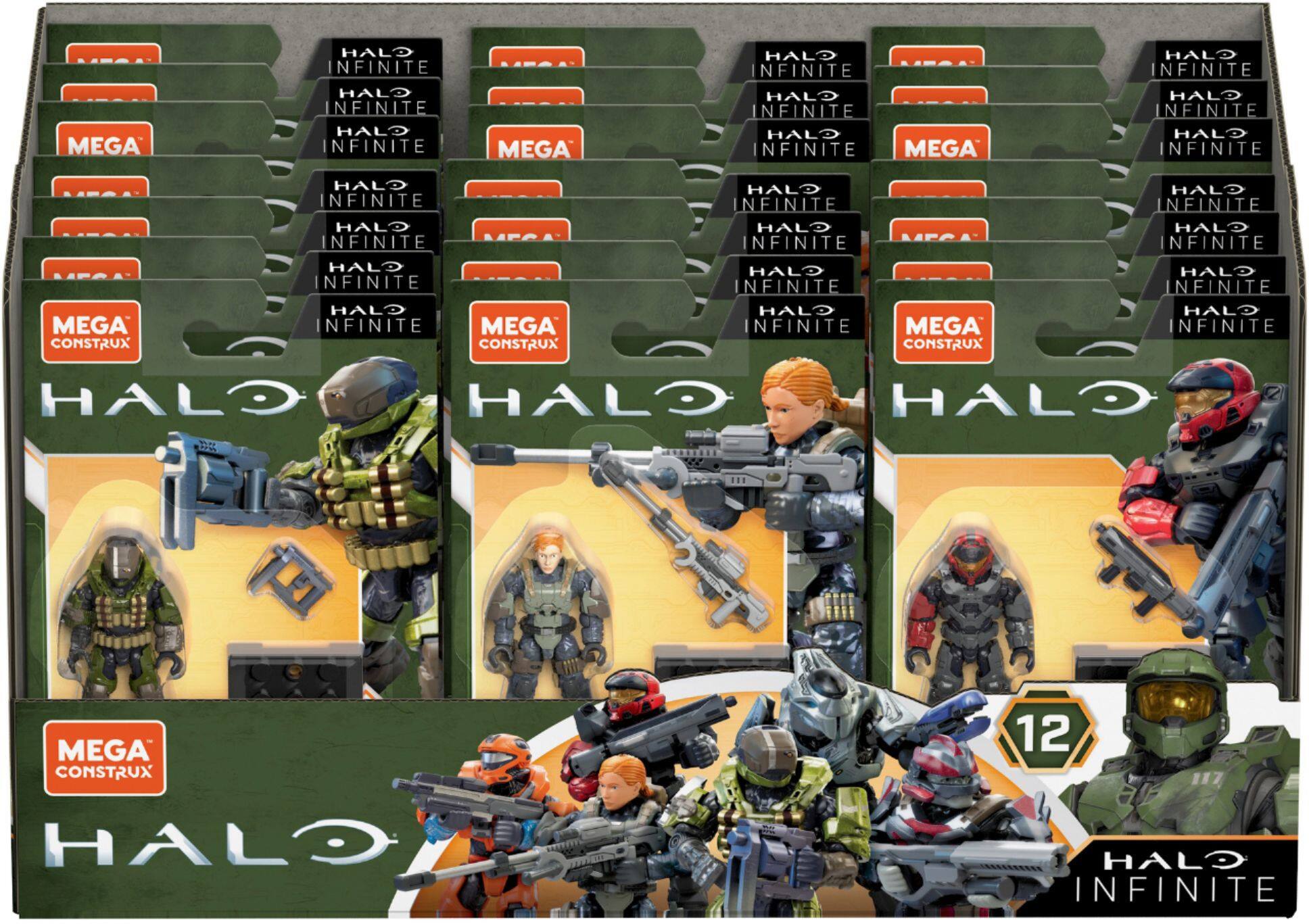 Mega construx halo minifigures hot sale