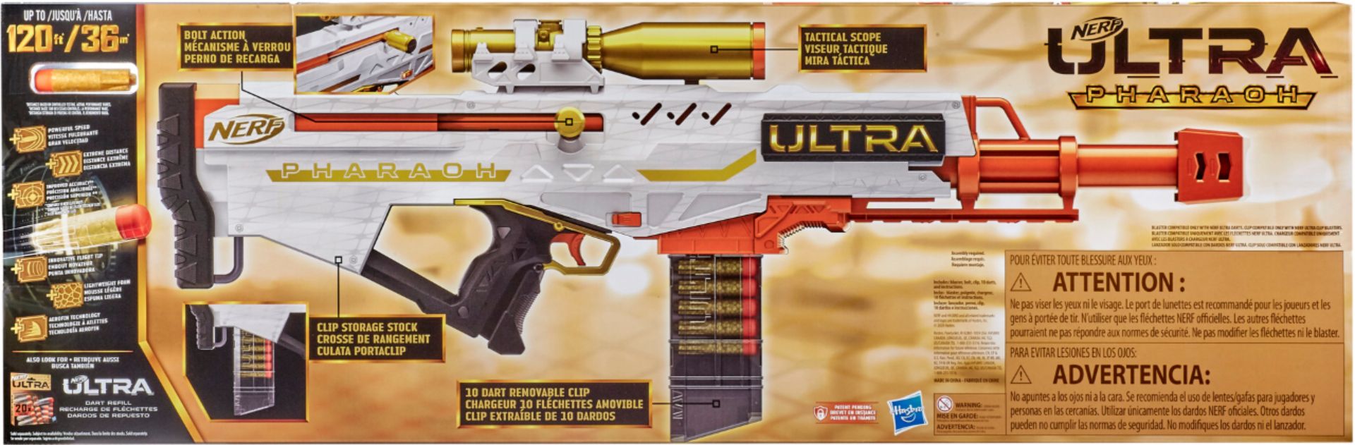 NERF E9257 Ultra Pharaoh Blaster for sale online
