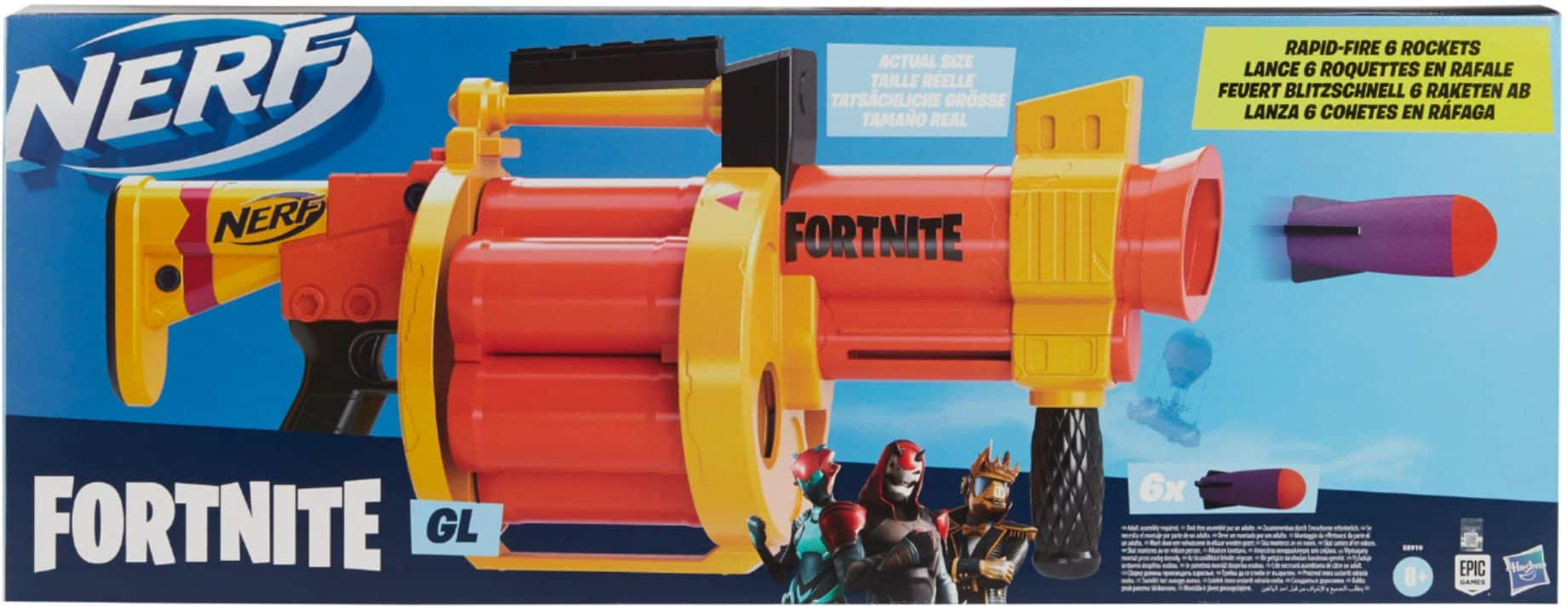 Nerf Fortnite GL Blaster E8910 - Best Buy