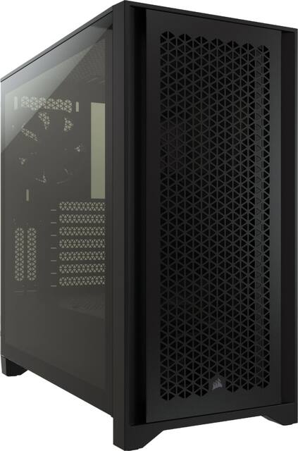 Corsair 4000D Airflow Tempered Glass Mid-Tower ATX Case - Black