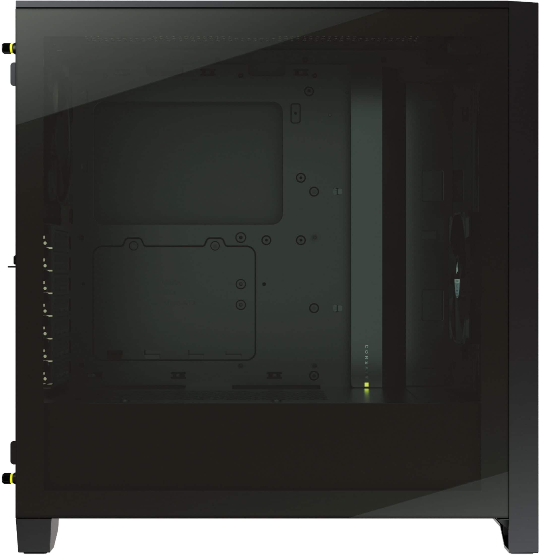 Alt View 14. CORSAIR - 4000D AIRFLOW ATX Mid-Tower PC Case - Black.