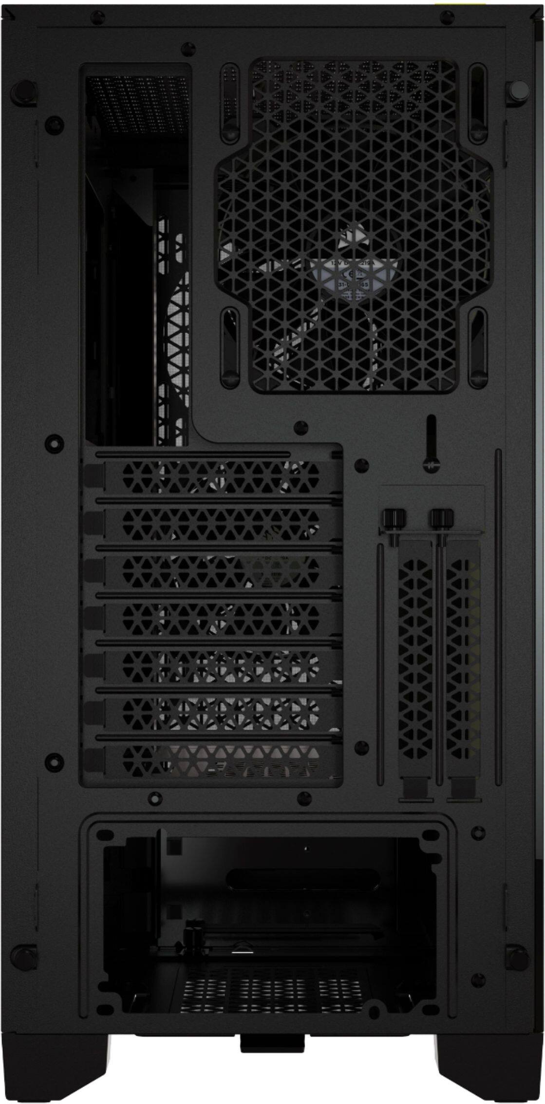 Alt View 15. CORSAIR - 4000D AIRFLOW ATX Mid-Tower PC Case - Black.