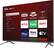 Alt View 12. TCL - 75” Class 6-Series 4K UHD Mini-LED QLED Dolby Vision HDR Roku Smart TV - Black Metal.