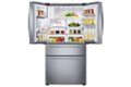 Alt View Zoom 12. Samsung - 25 cu. ft. Large Capacity 4-Door French Door Refrigerator with External Water & Ice Dispenser - Stainless steel.