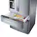 Alt View 26. Samsung - 25 cu. ft. Large Capacity 4-Door French Door Refrigerator with External Water & Ice Dispenser - Stainless Steel.
