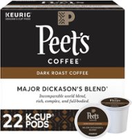 Peet's Coffee - Major Dickason's Keurig Single Serve K-Cup Pods, 22 Count - Front_Zoom