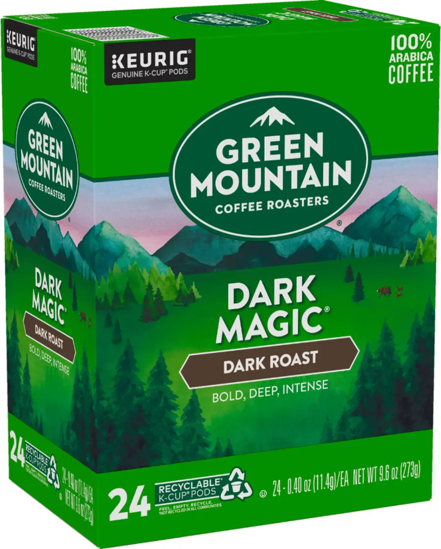 Alt View 17. Green Mountain Coffee - Dark Magic K-Cup Pods, 24ct.