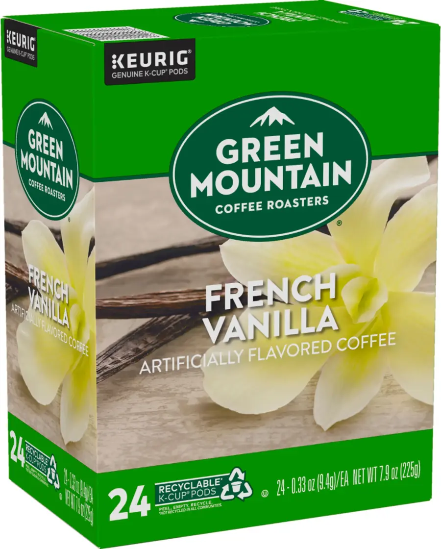 Alt View 17. Green Mountain Coffee - French Vanilla Coffee, Keurig Single-Serve K-Cup pods, Light Roast, 24 Count.