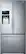 Front. Samsung - 26 cu. ft. 3-Door French Door Refrigerator with External Water & Ice Dispenser - Stainless Steel.
