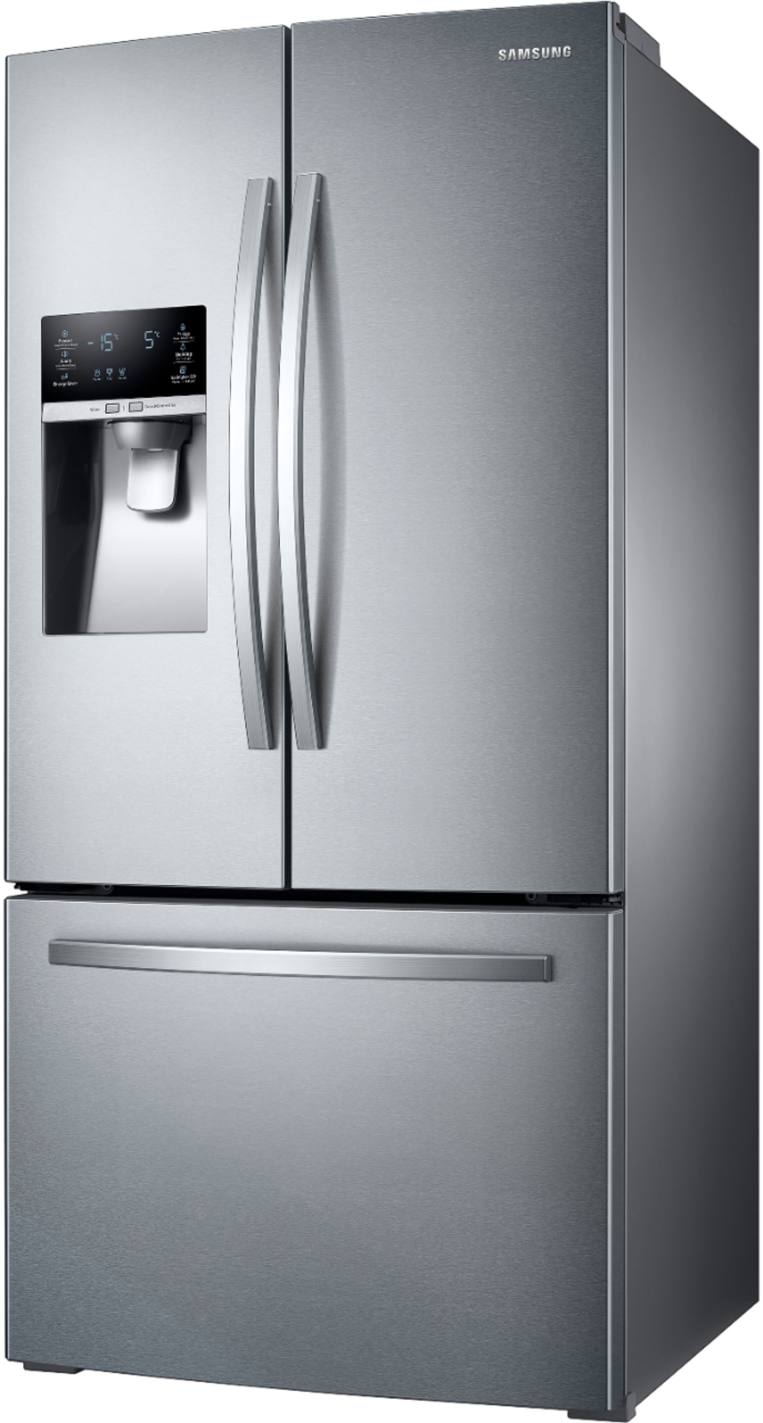 Questions and Answers: Samsung 26 cu. ft. 3-Door French Door ...