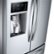 Alt View Zoom 19. Samsung - 26 cu. ft. 3-Door French Door Refrigerator with External Water & Ice Dispenser - Stainless steel.