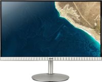 Acer - CB282K smiiprx 28" UHD IPS Frameless AMD FreeSync Monitor (Display Port, 2 x HDMI 2.0 ports) - Silver - Front_Zoom