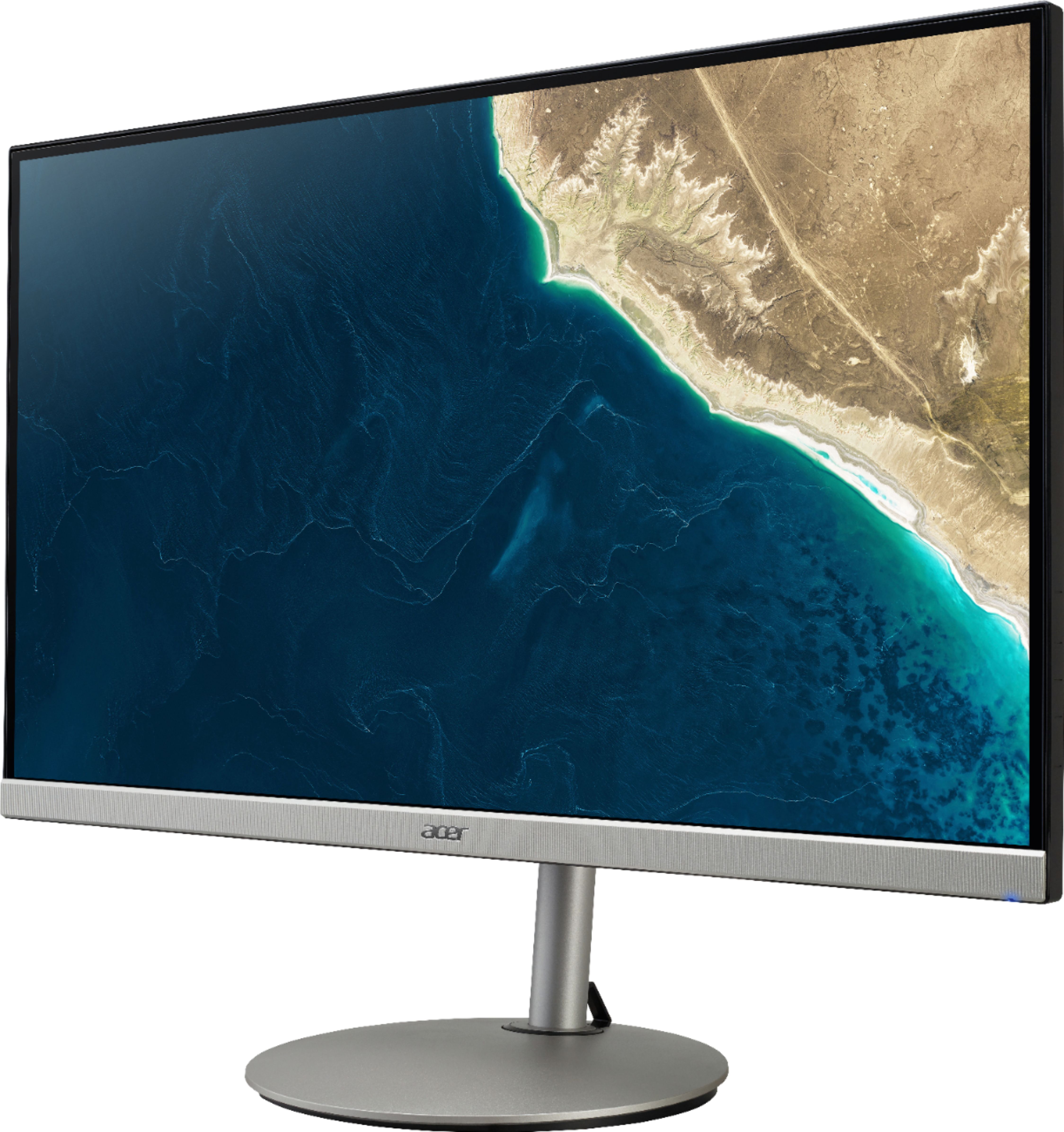 Left View: Acer - CB282K smiiprx 28" UHD IPS Frameless AMD FreeSync Monitor (Display Port, 2 x HDMI 2.0 ports)