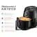 Alt View 11. Elite Gourmet - 2.1qt Analog Hot Air Fryer - Black.