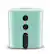 Front. Elite Gourmet - 1qt Analog Compact Air Fryer - Blue.