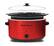 Alt View 11. Elite Gourmet - 8.5Qt. Stainless Steel Slow Cooker - Red.