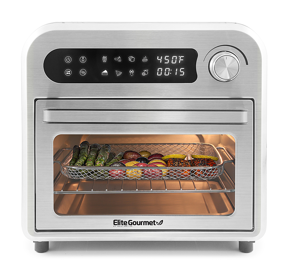 Best Buy: Elite Gourmet 10L Digital Air Fryer Oven, 7 Preset