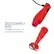 Alt View 11. Americana - 150W Hand Blender with detachable wand - Red.