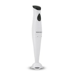 Elite Gourmet - 150W Hand Blender with detachable wand - white - Front_Zoom