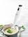 Alt View 14. Elite Gourmet - 150W Hand Blender with detachable wand - white.