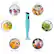 Alt View 13. Americana - 150W Hand Blender with detachable wand - Blue.
