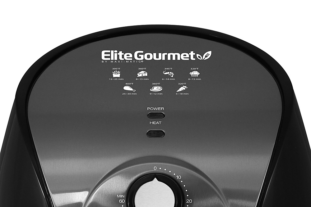Gourmet Edge - 6 Qt Ceramic Nonstick Air Fryer #TXG-S5T9